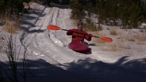 Snow Kayak