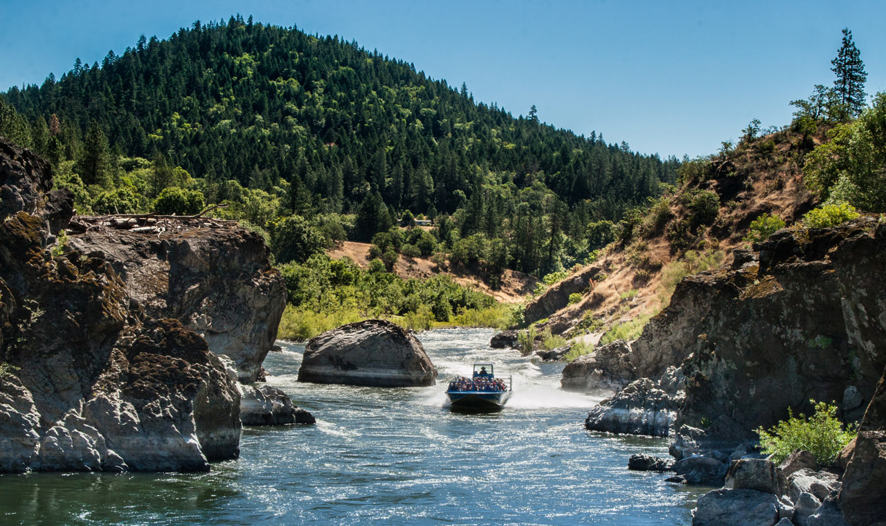 Visiting Grants Pass Oregon   2018HellgateYS River 